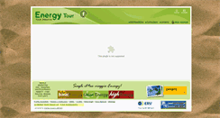 Desktop Screenshot of energytour.it